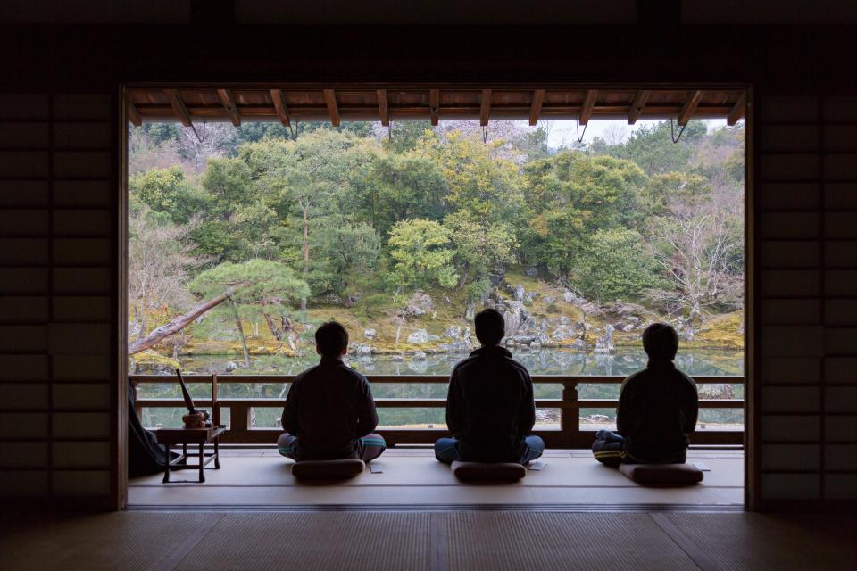 天龍寺 坐禅イメージ