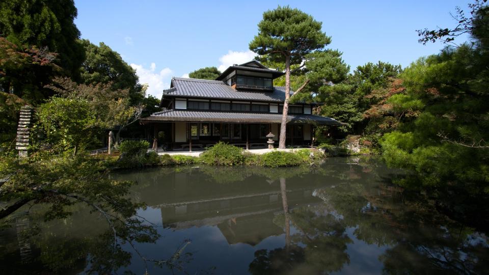 白沙村荘 大画室存古楼